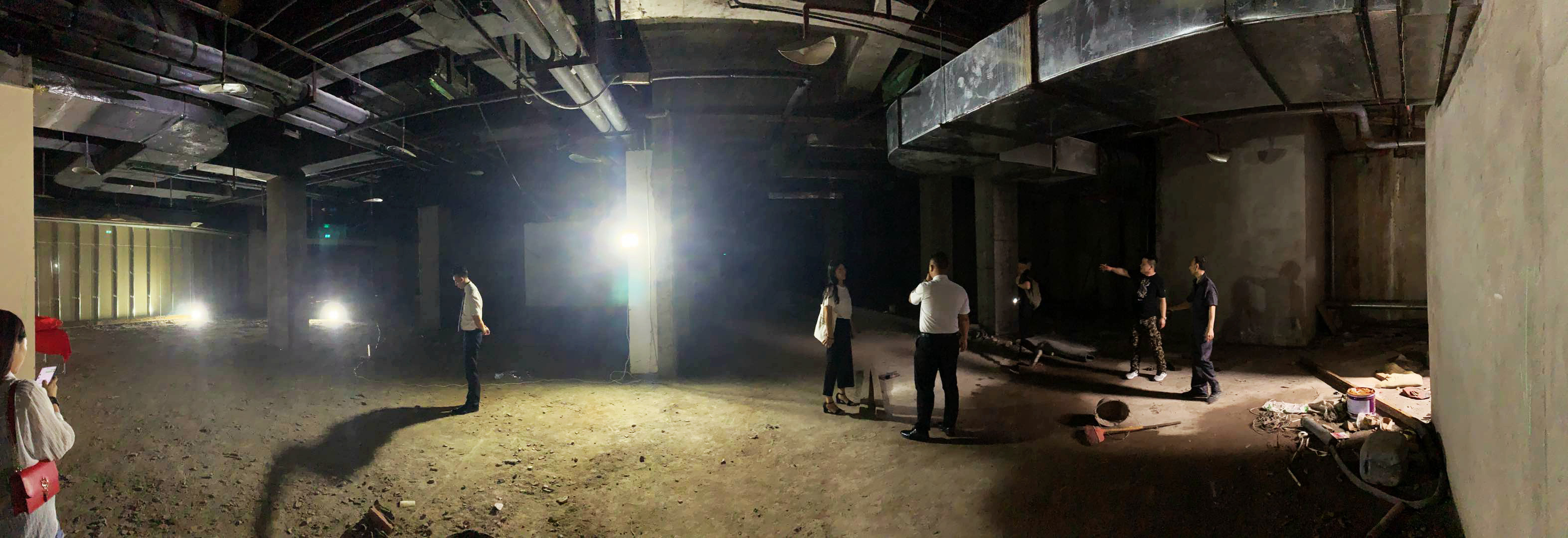 舞蹈室裝修工地現場